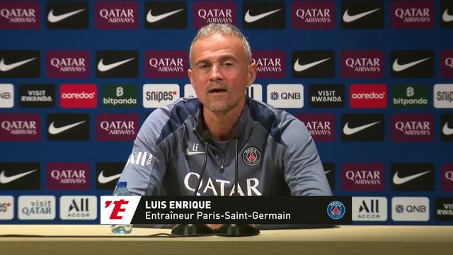 Luis Enrique sur Marquinhos : «Il faut parler avec lui pour savoir comment il se sent avant les 8 matches à venir» - Foot - Ligue 1 - PSG
