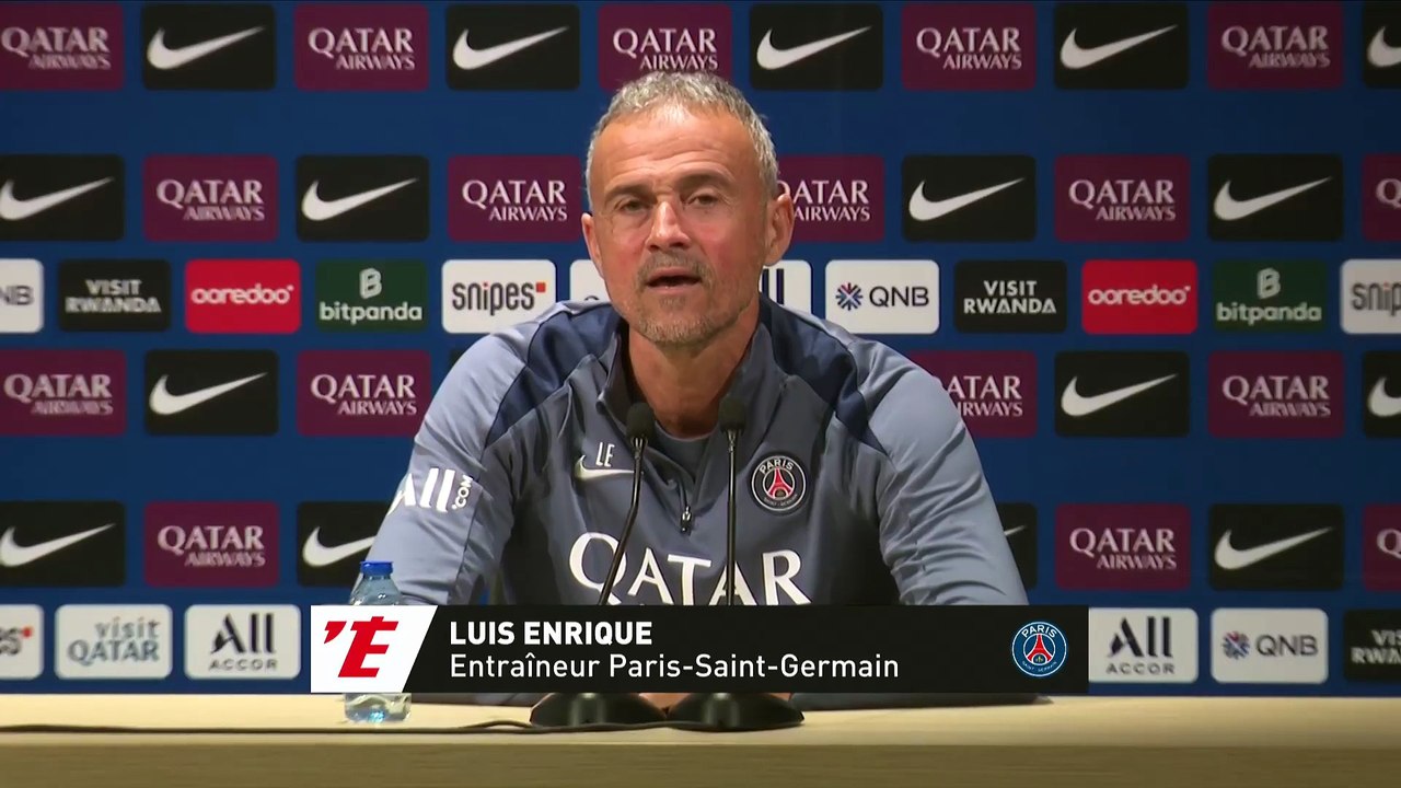 Luis Enrique sur Marquinhos : «Il faut parler avec lui pour savoir comment il se sent avant les 8 matches à venir» - Foot - Ligue 1 - PSG