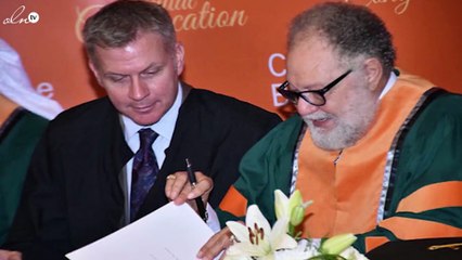 يحيى الفخراني وحسين الجسمي يحصلان على الدكتوراه الفخرية