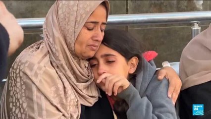 Gaza : des habitants pleurent la mort de proches après des frappes israéliennes