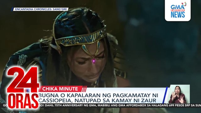 Fight scene ng mga Sang'gre at kambal-diwa, 'di birong eksenang ginawa nina Jay Ortega at Lexi Gonzales | 24 Oras