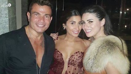 هل وقع الطلاق بين عمرو دياب وزوجته زينة عاشور؟!