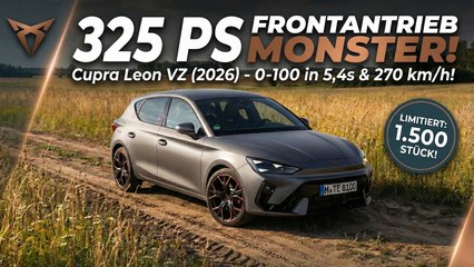Neuer Cupra Leon VZ (Modelljahr 2026) – Alle Daten, Technik & Highlights