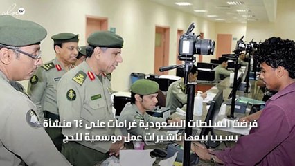 السعودية تغرم 64 منشأة سعودية مبلغ 65 مليون ريال لبيعها تأشيرات عمل موسمية