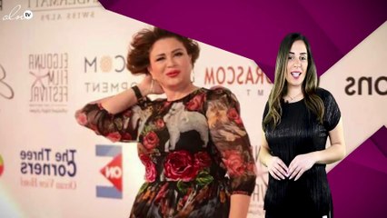 أول تعليق من إلهام شاهين على فستان "تصميم الكلب" في الجونة