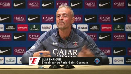 « Je suis préoccupé par le bruit autour de l’équipe », déplore Luis Enrique avant le match entre le PSG et le Havre - Foot - Ligue 1 - PSG