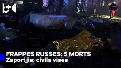 Les Russes ne cessent de bombarder des installations civiles, cinq nouvelles victimes à Zaporojié