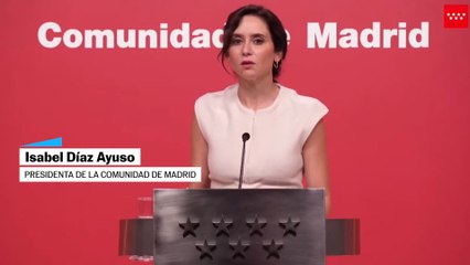 Ayuso, sobre la condena al fiscal general del Estado: "Estos hechos son propios de una dictadura"