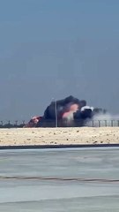 Dün sızıntı iddiası bugün kaza! Savaş uçağı düştü, pilot öldü