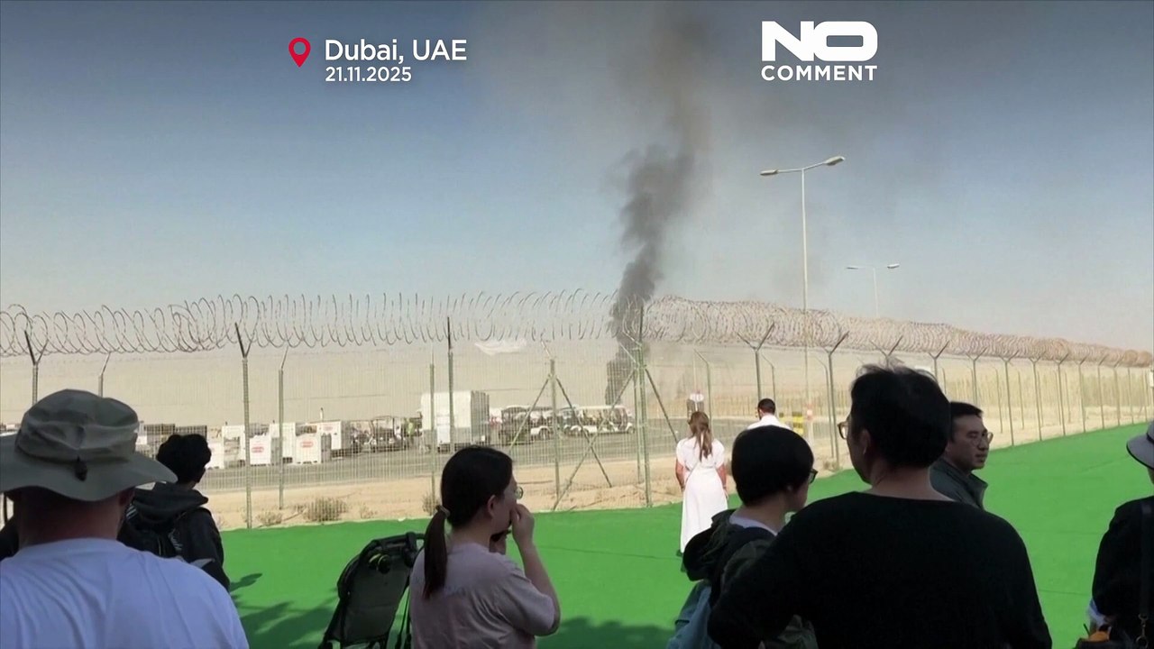 Un avion de combat indien s'écrase au salon aérien de Dubaï et tue son pilote