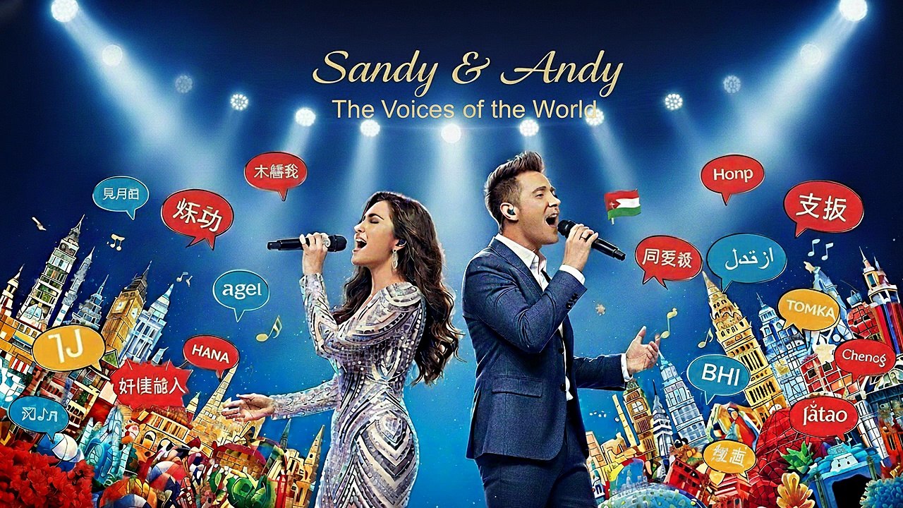 Sandy & Andy - The Voices of the World | Our First Official Video ...