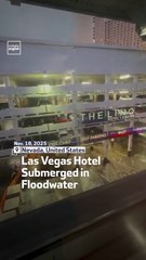 Las Vegas Hotel Submerged in Floodwater