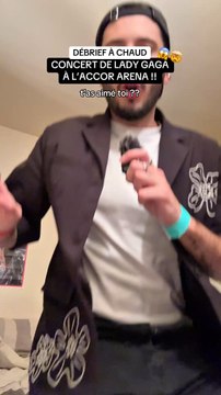 Débrief à chaud : concert de Lady Gaga à l’Accor Arena 😱🤯