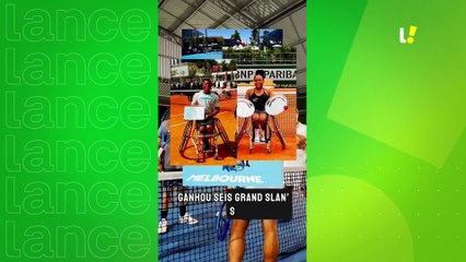 Guilherme Teixeira, técnico de João Fonseca, promoveu clínicas de tênis em BH e arrecadou R$ 70 mil em prol de um projeto social de tenistas cadeirantes na cidade, que é coordenado  pelo treinador Léo Butija.