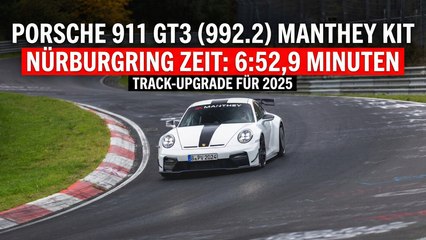 2026 Track-Upgrade für den Porsche 911 GT3: Manthey Performance-Kit im Detail
