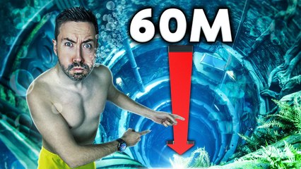 Jai testé la piscine la plus profonde du monde !