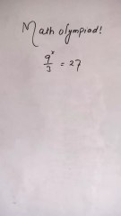 Math Olympiad Problem | Can You Solve?