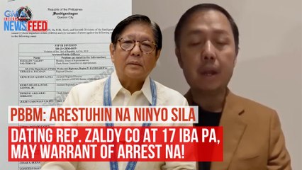 Dating Rep. Zaldy Co at 17 iba pa, may warrant of arrest na! | GMA Integrated Newsfeed
