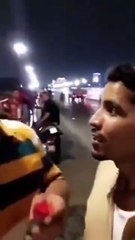 سائح سعودي يصدم بائع مصري كان يمتدح الملك سلمان