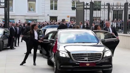 Los reyes llegan al Congreso