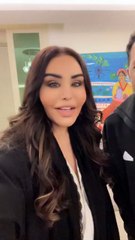 أحلام الشامسي توثق زيارتها لعبد الله الرويشد