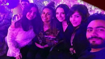 تامر حسني يخفي وجه ابنته بطريقة غريبة انتقدها الجمهور