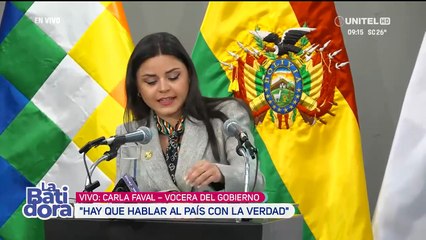 No hay una “ruptura” entre Rodrigo Paz y Edmand Lara, dice vocera de Gobierno
