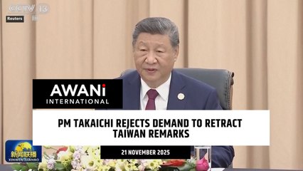PM Takaichi rejects China's demand to retract Taiwan remarks