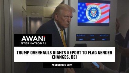 Trump overhauls rights report to flag gender changes, DEI