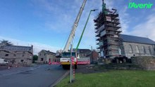Tinlot : l'église de Scry retrouve son clocher