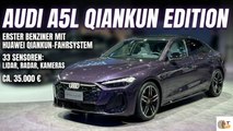 Erster Benziner mit Huawei Qiankun System: 2026 Audi A5L vorgestellt