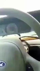 بالفيديو استهتار شاب سعودي كاد يؤدي إلى كارثة