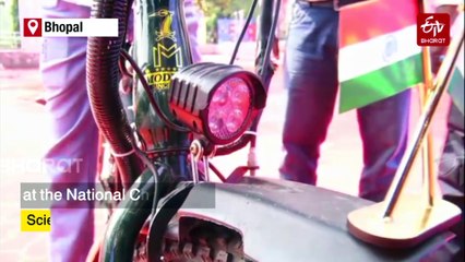 Telangana Student Invents 3-in-1 Solar-Powered Hybrid Bicycle With GPS And Anti-Theft Features