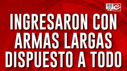 Impresionante golpe comando en Avellaneda: así robaron importante casa de cambio