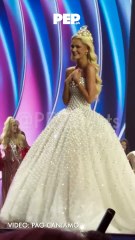 Victoria Kjær Theilvig's farewell walk at the 74th Miss Universe Pageant (audience cam) | #PEPcoverage