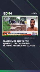 Searpi emite alerta por aumento del caudal del río Piraí ante nuevas lluvias