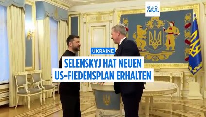 Kapitulation gefordert? Ukraines Präsident Selenskyj will mit Trump über Friedensplan beraten
