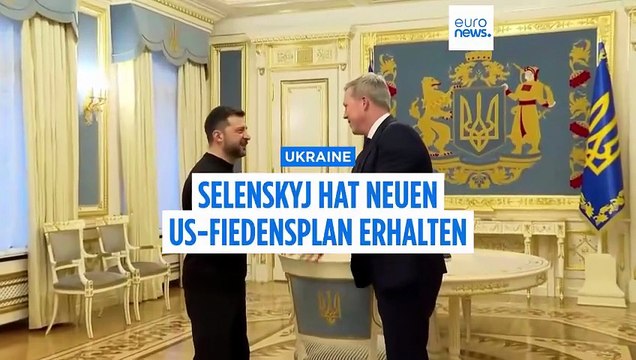 Kapitulation gefordert? Ukraines Präsident Selenskyj will mit Trump über Friedensplan beraten