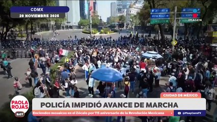 Riña en Reforma deja cinco detenidos  | DPC con Paola Rojas