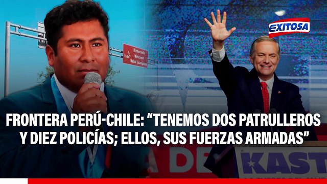 Frontera Perú-Chile: Solo tenemos dos patrulleros y diez efectivos policiales, mientras ellos tienen a las Fuerzas Armadas