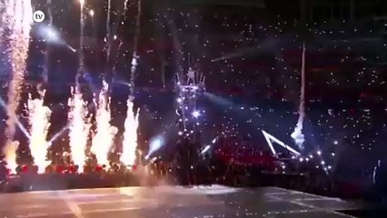 ليدي غاغا تتألّق في حفل أسطوري بالألعاب النارية