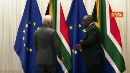 G20 Sudafrica, von der Leyen e Costa incontrano Presidente Ramaphosa a Johannesburg