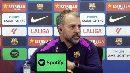 Flick dice que Lamine y Joan Garcia están listos, Raphinha será suplente y Rashford, duda