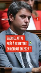 Gabriel Attal prêt à se mettre en retrait en 2027 ?