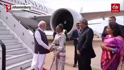 PM Modi Arrives In South Africa To Attend G20 Summit, Says Looking Forward To 'Productive Discussions'