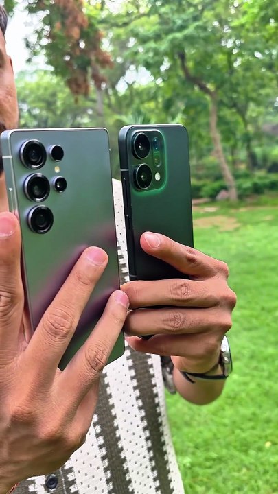 Galaxy S25 ultra vs OPPO RENO 14🤩 ZOOM TEST🔥 @techreview @gadgets_Full-HD_60fps