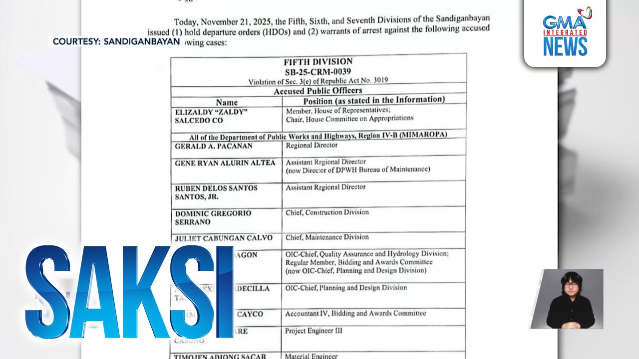 Ex-Cong. Zaldy Co at iba pang taga-DPWH at Sunwest Inc, pinaaaresto na; NBI at PNP, nag-deploy na ng teams | Saksi