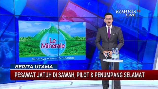 Penampakan Pesawat PK-WMP Jatuh di Karawang, Penumpang-Pilot Selamat