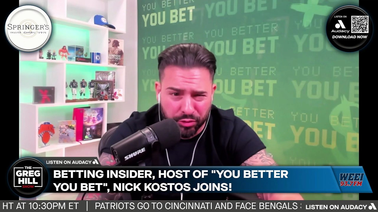Betting Insider Nick Kostos Joins! (Burrow) "Pr...
