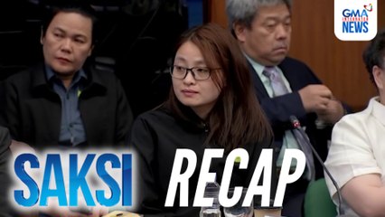Saksi: (Part 2) Alice Guo, hindi pa naililipat sa Correctional dahil sa mosyon ng kanyang kampo; 'Oplan Paskong Sigurado'; Miss Universe 2025